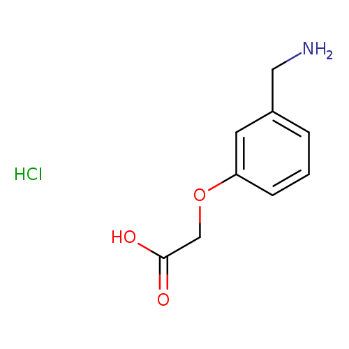 2-[3-(aminomethyl)phenoxy]acetic acid hydrochloride