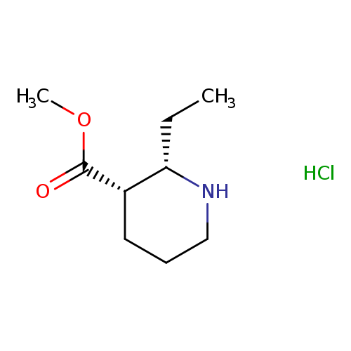 rac-methyl (2R,3R)-2-ethylpiperidine-3-carboxylate hydrochloride