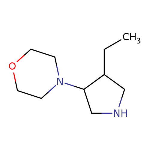 4-(4-ethylpyrrolidin-3-yl)morpholine