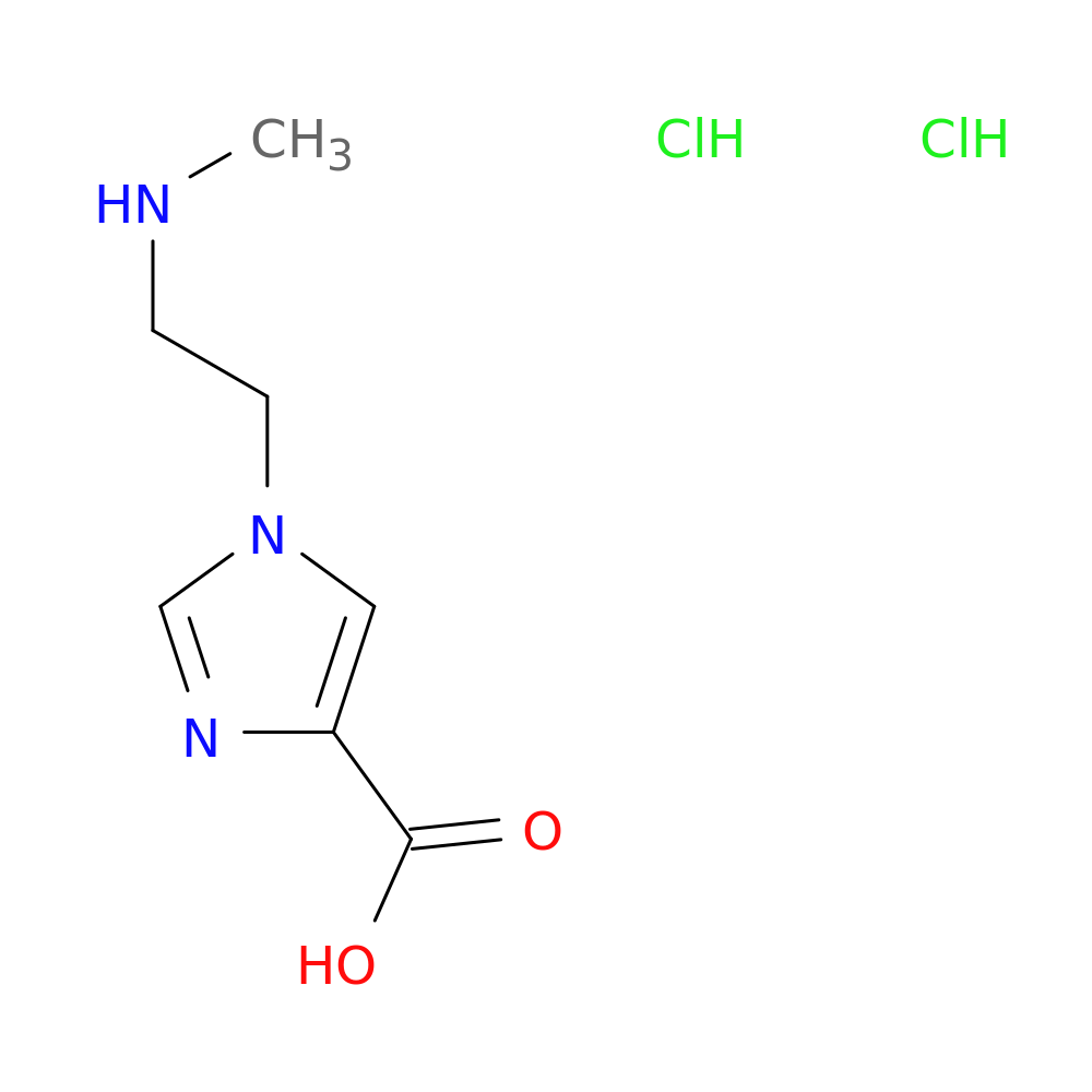 1-[2-(methylamino)ethyl]-1H-imidazole-4-carboxylic acid dihydrochloride