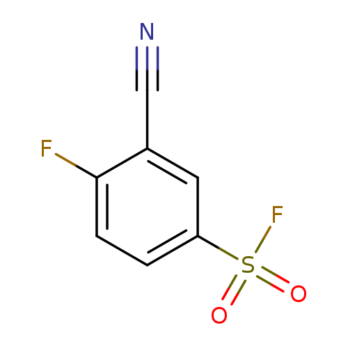 3-cyano-4-fluorobenzene-1-sulfonyl fluoride