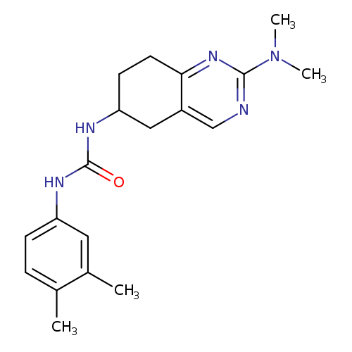 3-[2-(dimethylamino)-5,6,7,8-tetrahydroquinazolin-6-yl]-1-(3,4-dimethylphenyl)urea