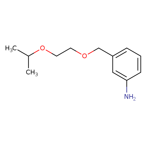 3-([2-(Propan-2-yloxy)ethoxy]methyl)aniline