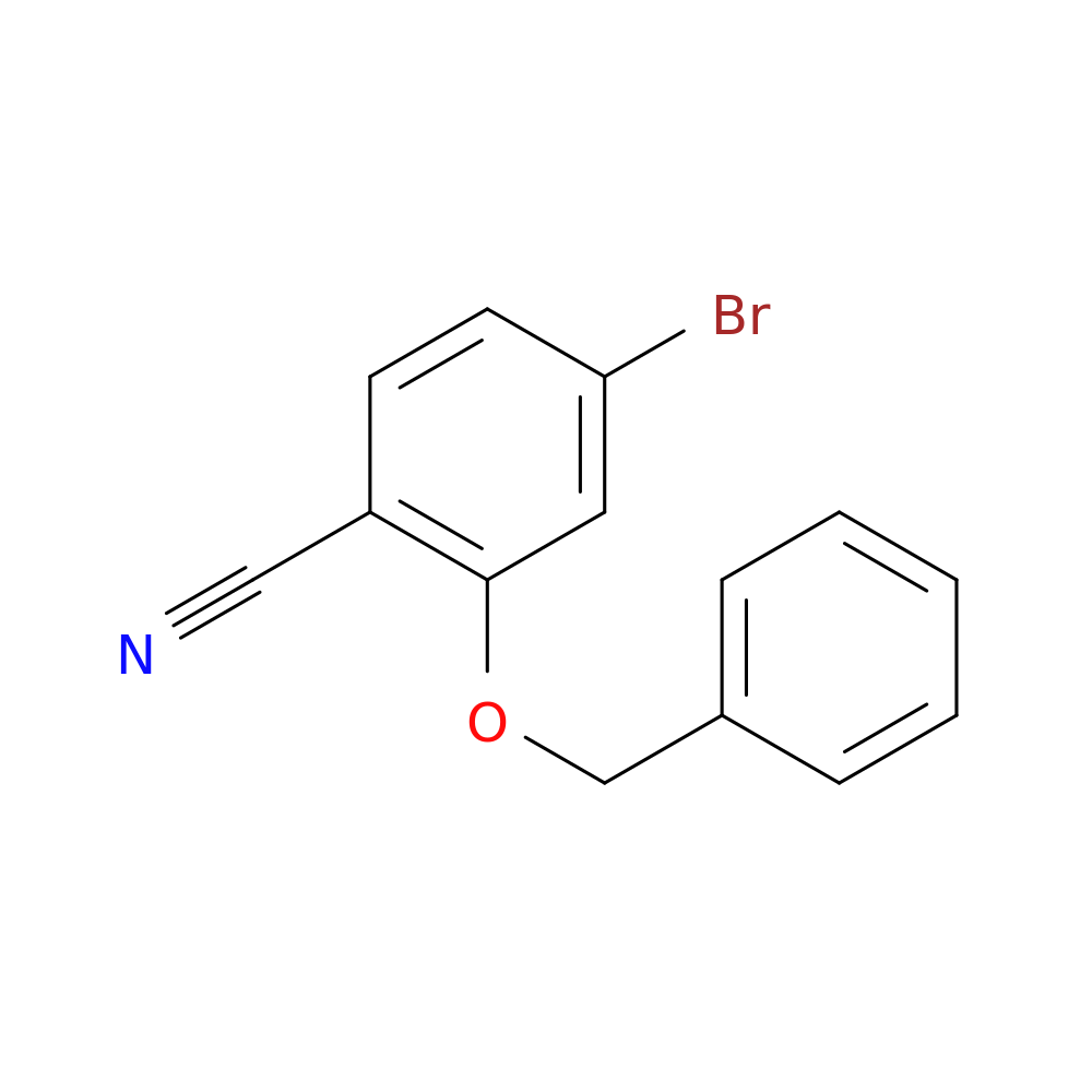 2-Benzyloxy-4-bromobenzonitrile