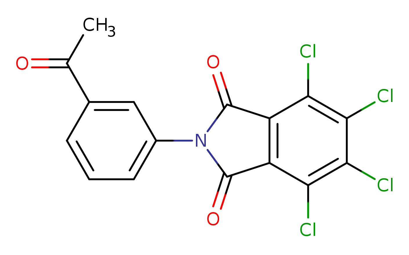 2-(3-acetylphenyl)-4,5,6,7-tetrachloro-2,3-dihydro-1H-isoindole-1,3-dione