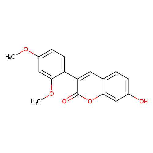 3-(2,4-dimethoxyphenyl)-7-hydroxy-2H-chromen-2-one