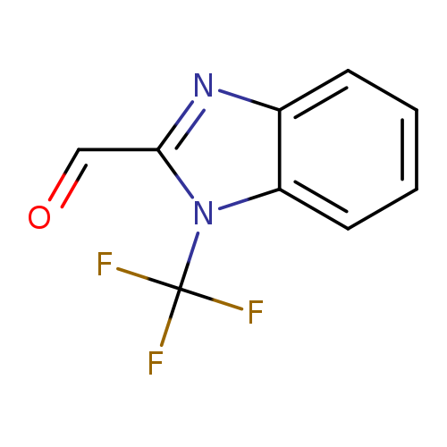 1-(trifluoromethyl)-1H-1,3-benzodiazole-2-carbaldehyde