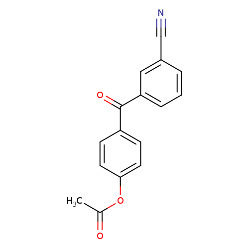 4-Acetoxy-3'-cyanobenzophenone