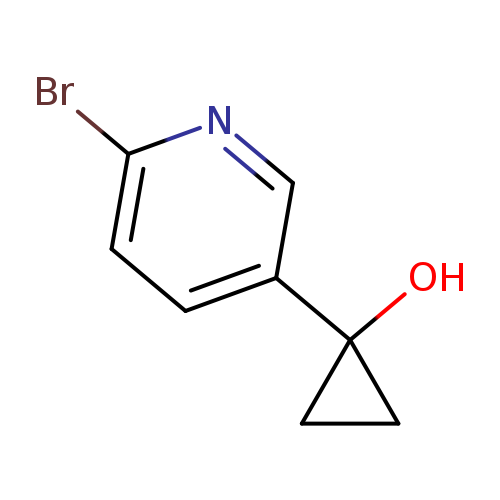 1-(6-Bromo-3-pyridyl)cyclopropanol