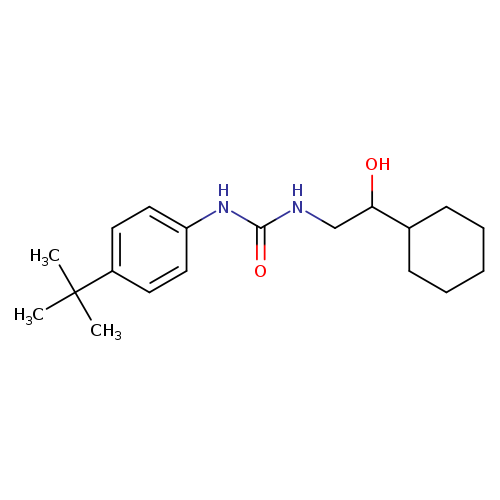 3-(4-tert-butylphenyl)-1-(2-cyclohexyl-2-hydroxyethyl)urea