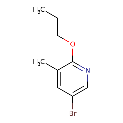Pyridine, 5-bromo-3-methyl-2-propoxy-