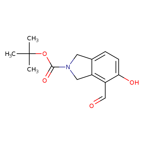 tert-butyl 4-formyl-5-hydroxy-2,3-dihydro-1H-isoindole-2-carboxylate