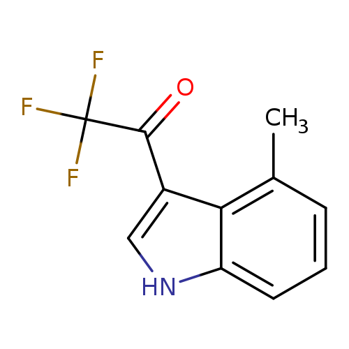 2,2,2-trifluoro-1-(4-methyl-1H-indol-3-yl)ethan-1-one