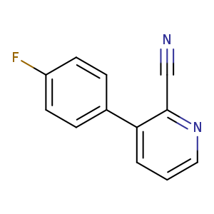 3-(4-Fluorophenyl)pyridine-2-carbonitrile
