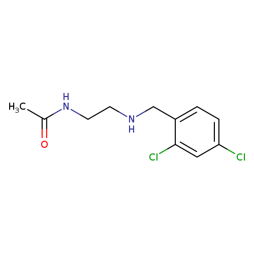 N-(2-{[(2,4-dichlorophenyl)methyl]amino}ethyl)acetamide