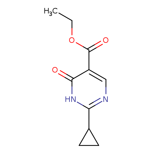 Ethyl 2-cyclopropyl-6-oxo-1,6-dihydropyrimidine-5-carboxylate
