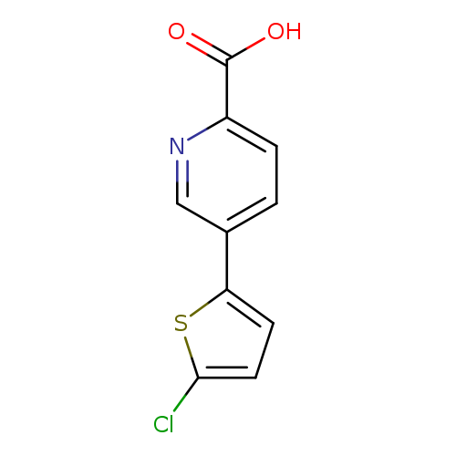 5-(5-chlorothiophen-2-yl)pyridine-2-carboxylic acid