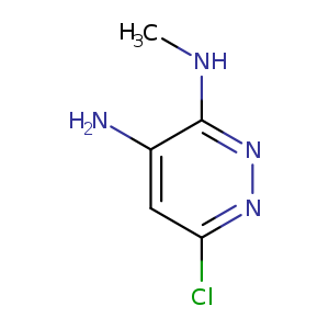 3,4-Pyridazinediamine, 6-chloro-N3-methyl-