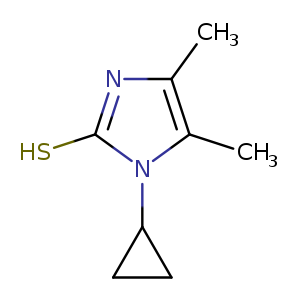1-cyclopropyl-4,5-dimethyl-1H-imidazole-2-thiol