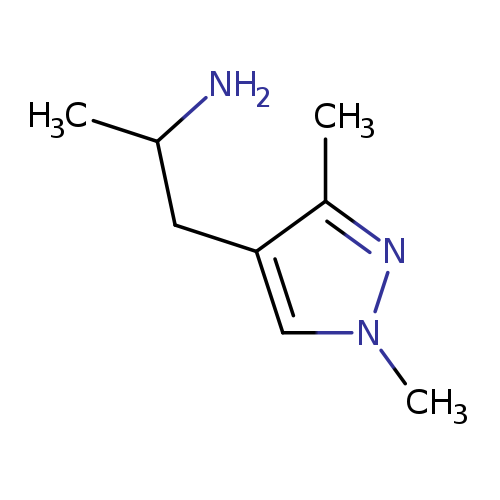 1-(1,3-Dimethyl-1H-pyrazol-4-yl)propan-2-amine