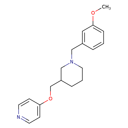 4-({1-[(3-methoxyphenyl)methyl]piperidin-3-yl}methoxy)pyridine