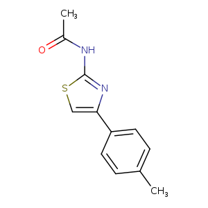 Acetamide, N-[4-(4-methylphenyl)-2-thiazolyl]-