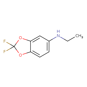 N-ethyl-2,2-difluoro-2H-1,3-benzodioxol-5-amine