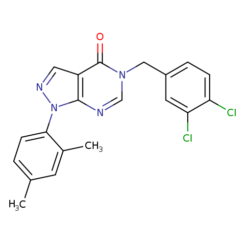 5-[(3,4-dichlorophenyl)methyl]-1-(2,4-dimethylphenyl)-1H,4H,5H-pyrazolo[3,4-d]pyrimidin-4-one