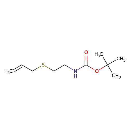 tert-butyl N-[2-(prop-2-en-1-ylsulfanyl)ethyl]carbamate