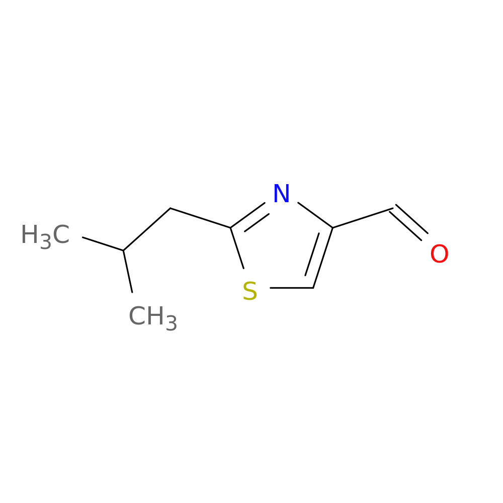 2-(2-methylpropyl)-1,3-thiazole-4-carbaldehyde