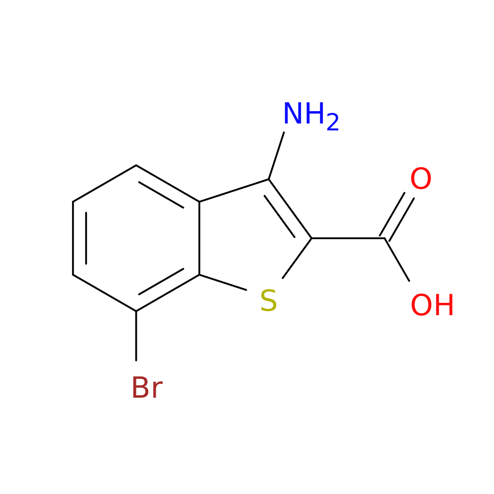 3-Amino-7-bromo-1-benzothiophene-2-carboxylic acid