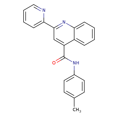 N-(4-methylphenyl)-2-(pyridin-2-yl)quinoline-4-carboxamide