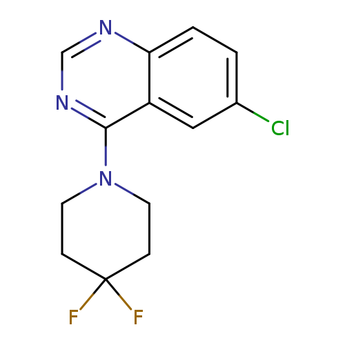 6-chloro-4-(4,4-difluoropiperidin-1-yl)quinazoline