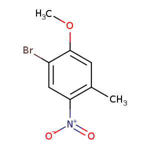 1-bromo-2-methoxy-4-methyl-5-nitro-benzene