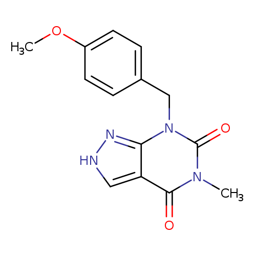 7-(4-Methoxybenzyl)-5-methyl-2H-pyrazolo[3,4-d]pyrimidine-4,6(5H,7H)-dione