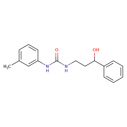 1-(3-hydroxy-3-phenylpropyl)-3-(3-methylphenyl)urea