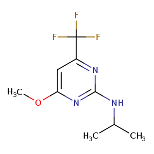 4-methoxy-N-(propan-2-yl)-6-(trifluoromethyl)pyrimidin-2-amine