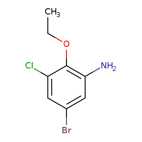 5-Bromo-3-chloro-2-ethoxyaniline