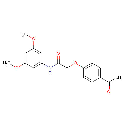 2-(4-acetylphenoxy)-N-(3,5-dimethoxyphenyl)acetamide