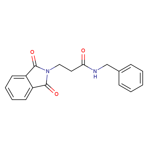 N-benzyl-3-(1,3-dioxo-2,3-dihydro-1H-isoindol-2-yl)propanamide
