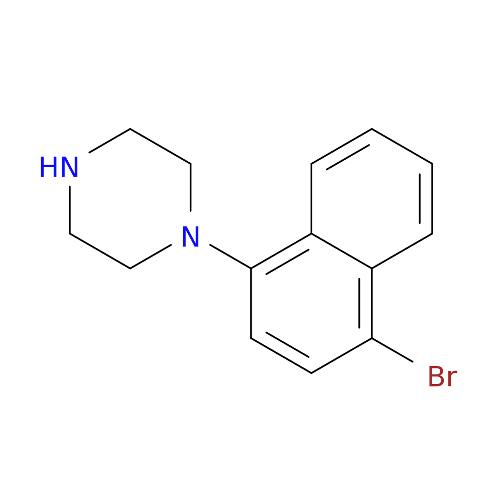 1-(4-Bromonaphthalen-1-yl)piperazine