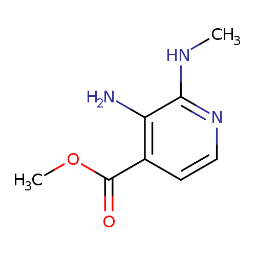 methyl 3-amino-2-(methylamino)pyridine-4-carboxylate