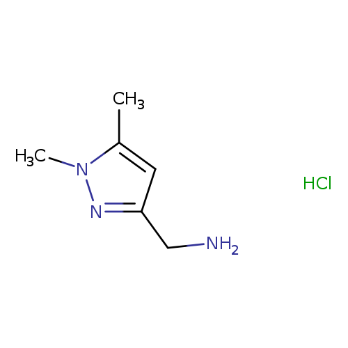 (1,5-Dimethyl-1h-pyrazol-3-yl)methanamine hcl