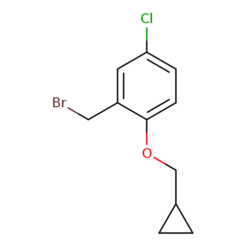 2-(bromomethyl)-4-chloro-1-(cyclopropylmethoxy)benzene