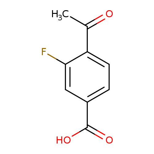 4-Acetyl-3-fluorobenzoic acid