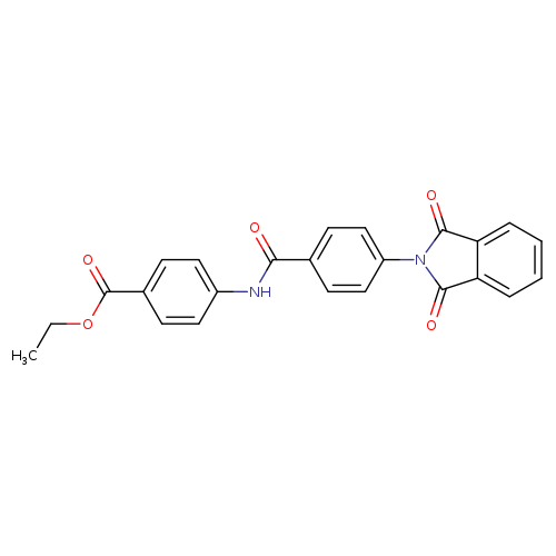 ethyl 4-[4-(1,3-dioxo-2,3-dihydro-1H-isoindol-2-yl)benzamido]benzoate