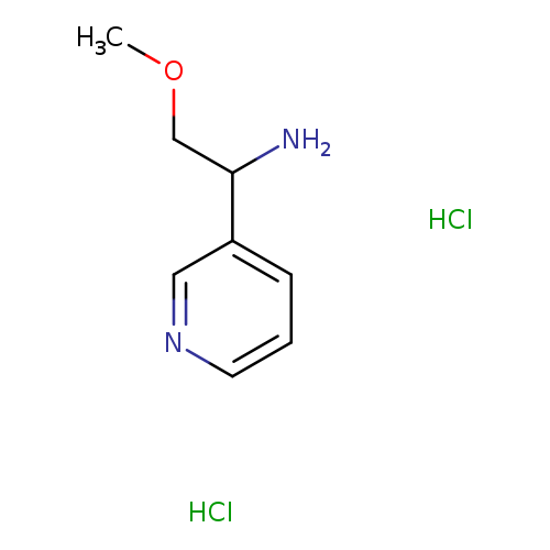2-methoxy-1-(pyridin-3-yl)ethan-1-amine dihydrochloride