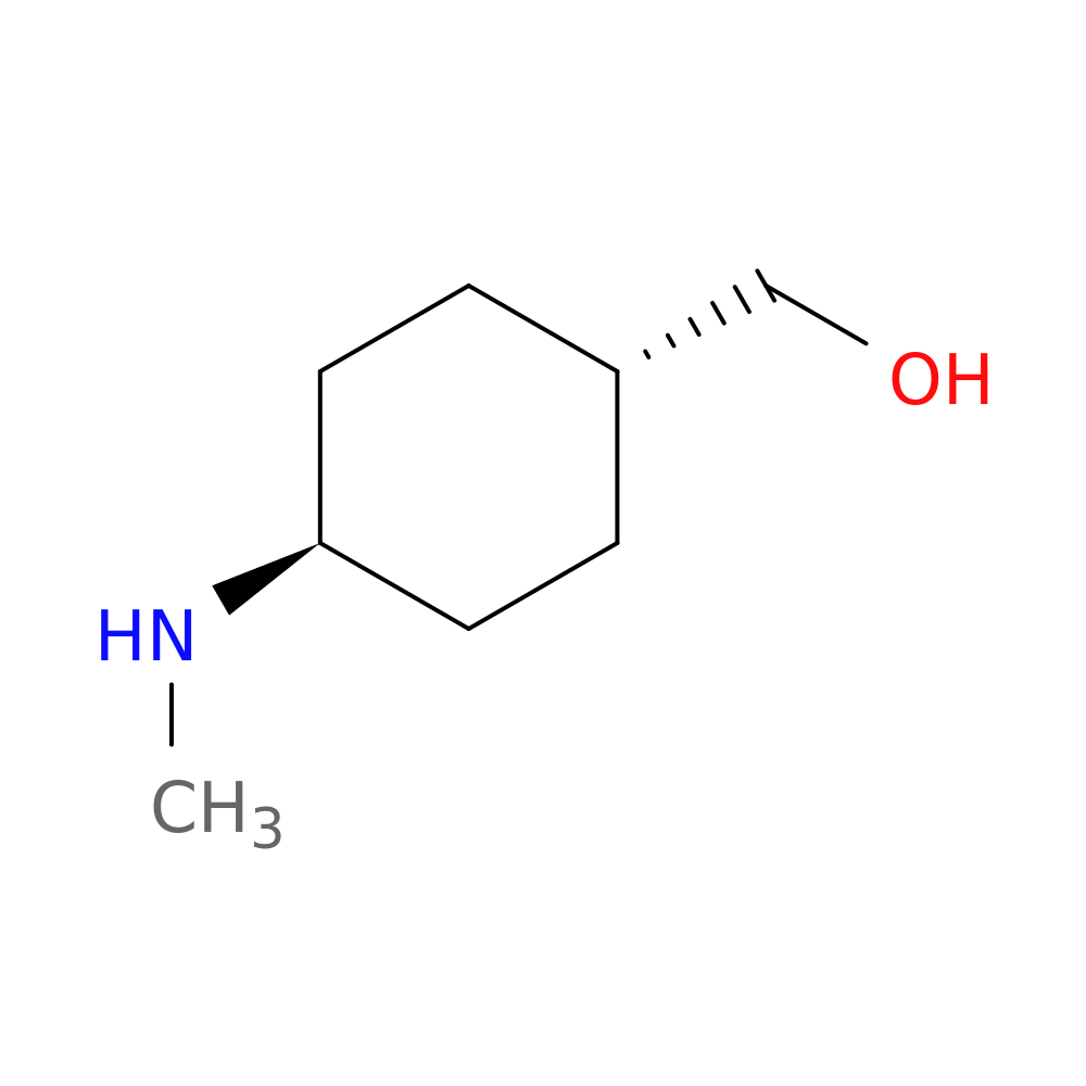 trans-(4-(Methylamino)cyclohexyl)methanol