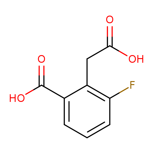 2-(Carboxymethyl)-3-fluorobenzoic acid