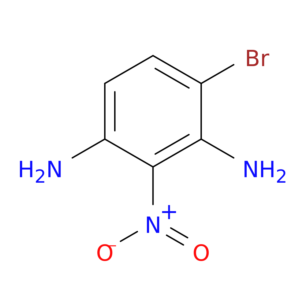 4-Bromo-2-nitrobenzene-1,3-diamine